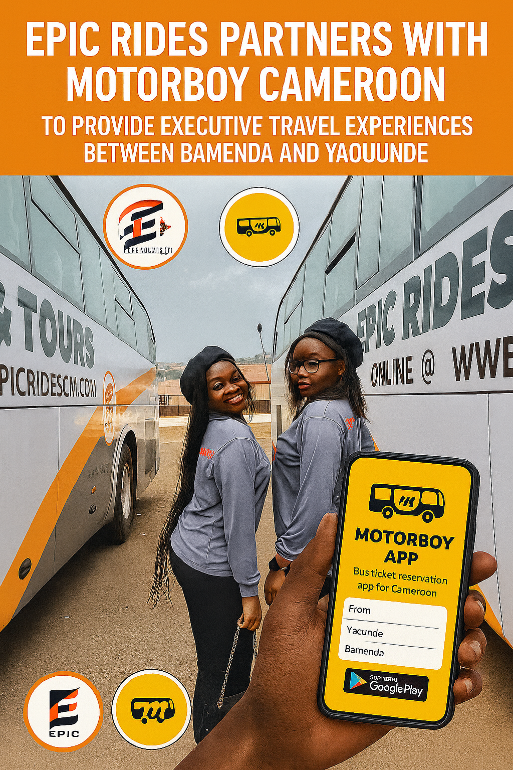 to provide VIP Bus services between Yaounde and Bamenda routes 